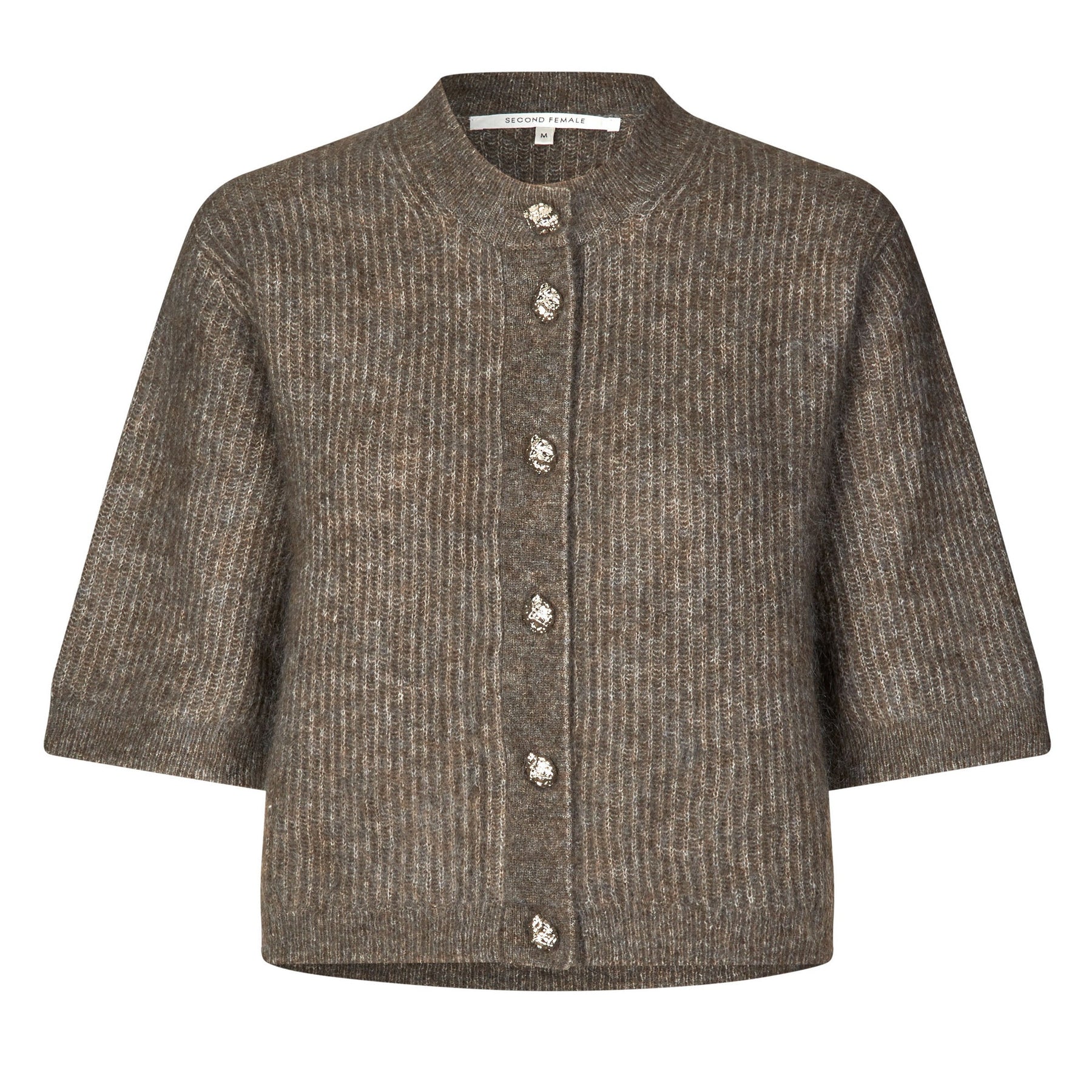 Andria Knit Cardigan - Chocolate Chip