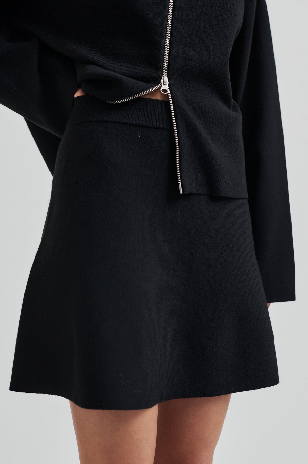 Opaya Knit Skirt - Black