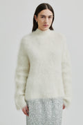 Isaky Knit T-Neck - Eggnog