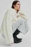 Isaky Knit T-Neck - Eggnog