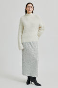 Isaky Knit T-Neck - Eggnog