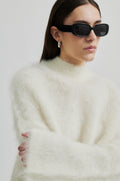 Isaky Knit T-Neck - Eggnog