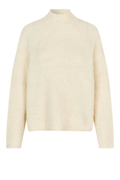 Isaky Knit T-Neck - Eggnog