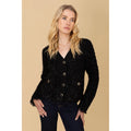 Madalyn Cardigan Melange - Black