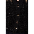 Madalyn Cardigan Melange - Black