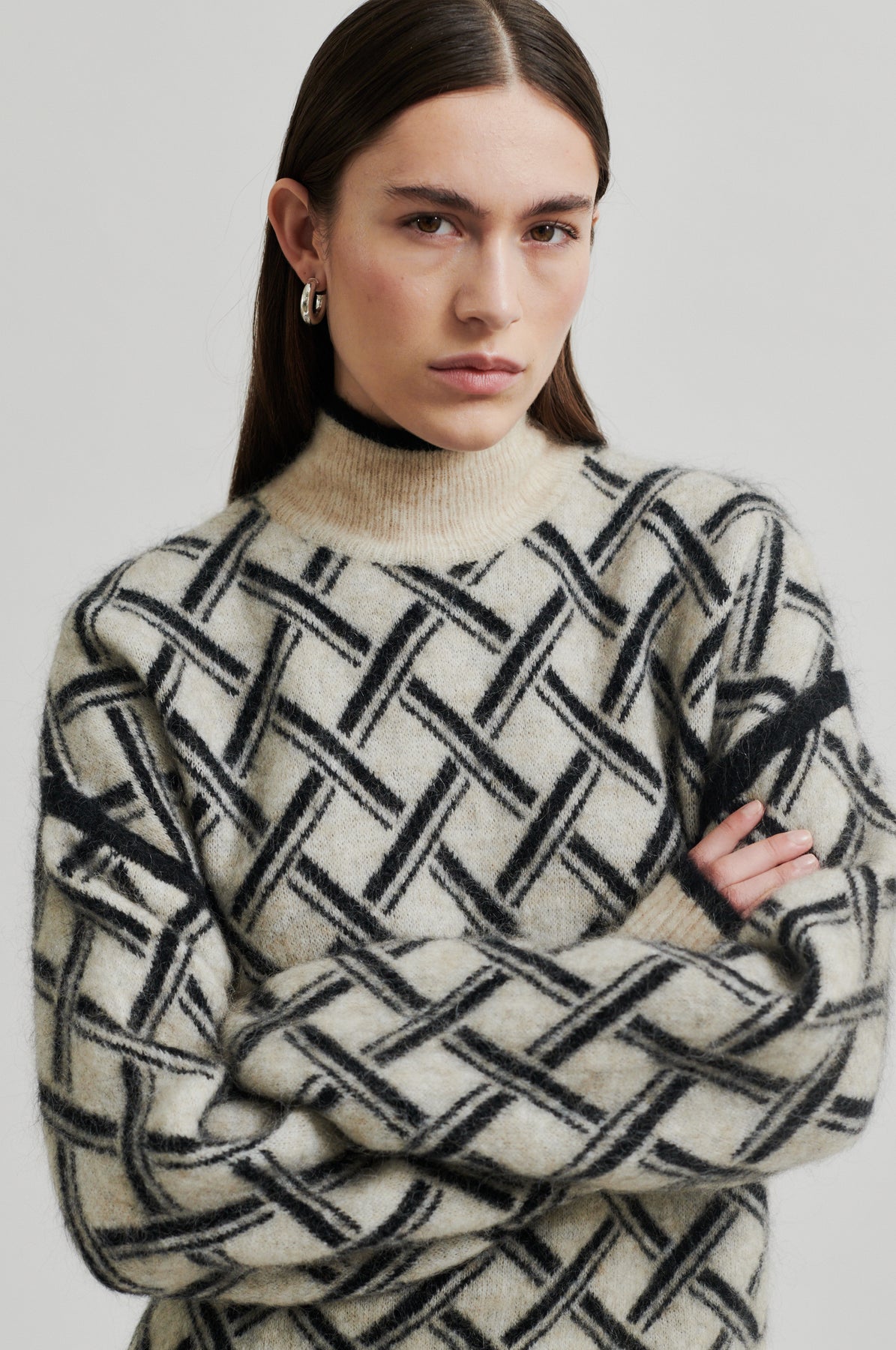 Kaja Knit T-Neck - Brazilian Sand