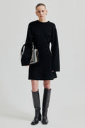 Stinna Knit Dress - Black