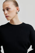 Stinna Knit Dress - Black