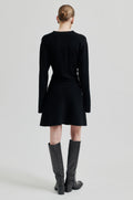 Stinna Knit Dress - Black