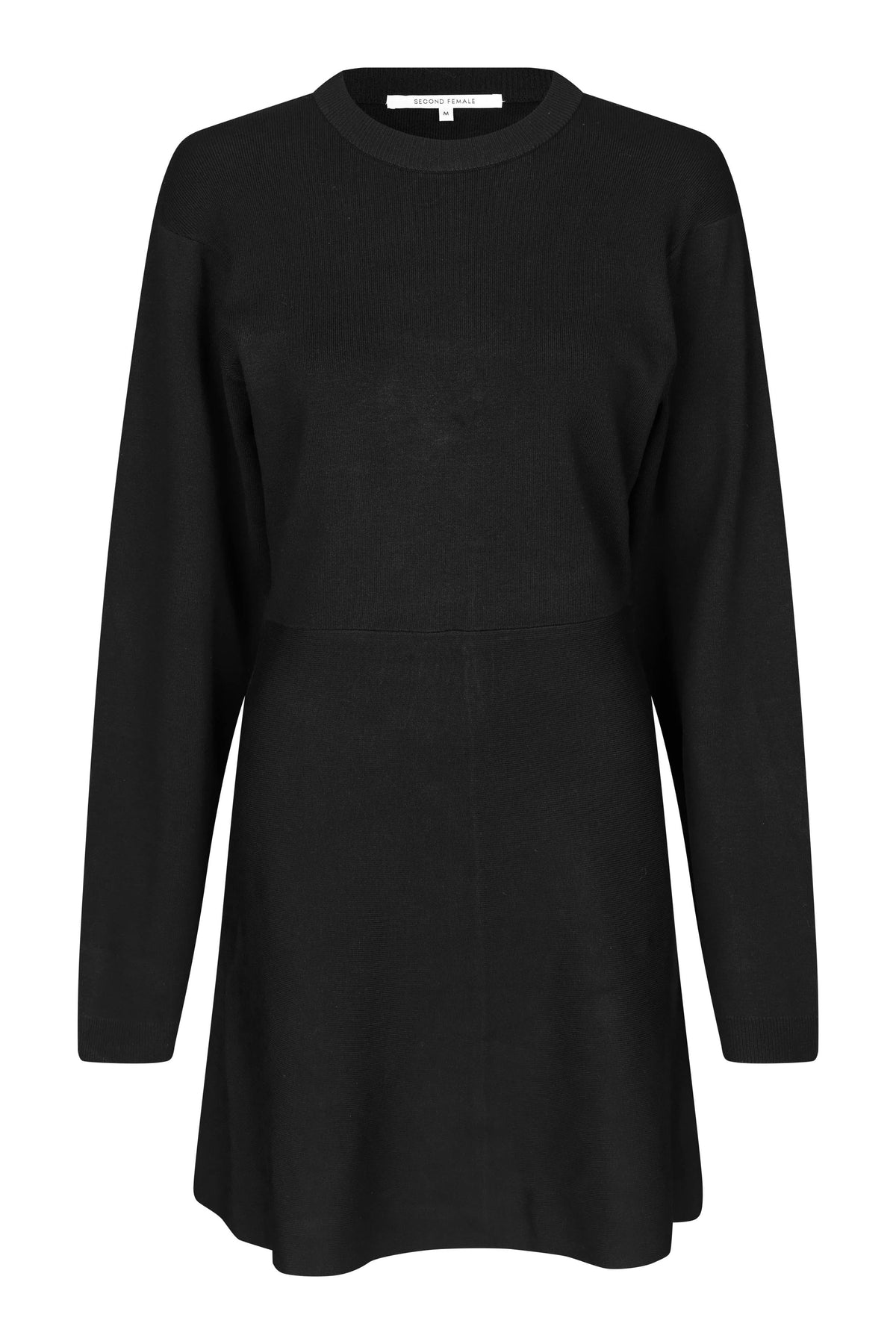 Stinna Knit Dress - Black