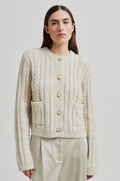 Karolina Knit Cardigan - Pumice Stone