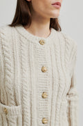 Karolina Knit Cardigan - Pumice Stone