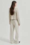 Karolina Knit Cardigan - Pumice Stone