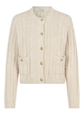 Karolina Knit Cardigan - Pumice Stone