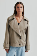Silvie Trench Jacket - Fallen Rock