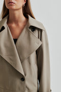 Silvie Trench Jacket - Fallen Rock