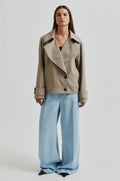 Silvie Trench Jacket - Fallen Rock