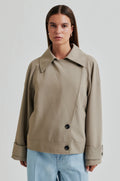 Silvie Trench Jacket - Fallen Rock
