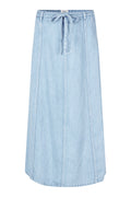 Irvin Denim Skirt - Light Blue Denim