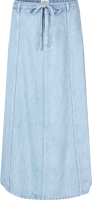 Irvin Denim Skirt - Light Blue Denim