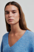 Camryn Knit V-Neck - Marina