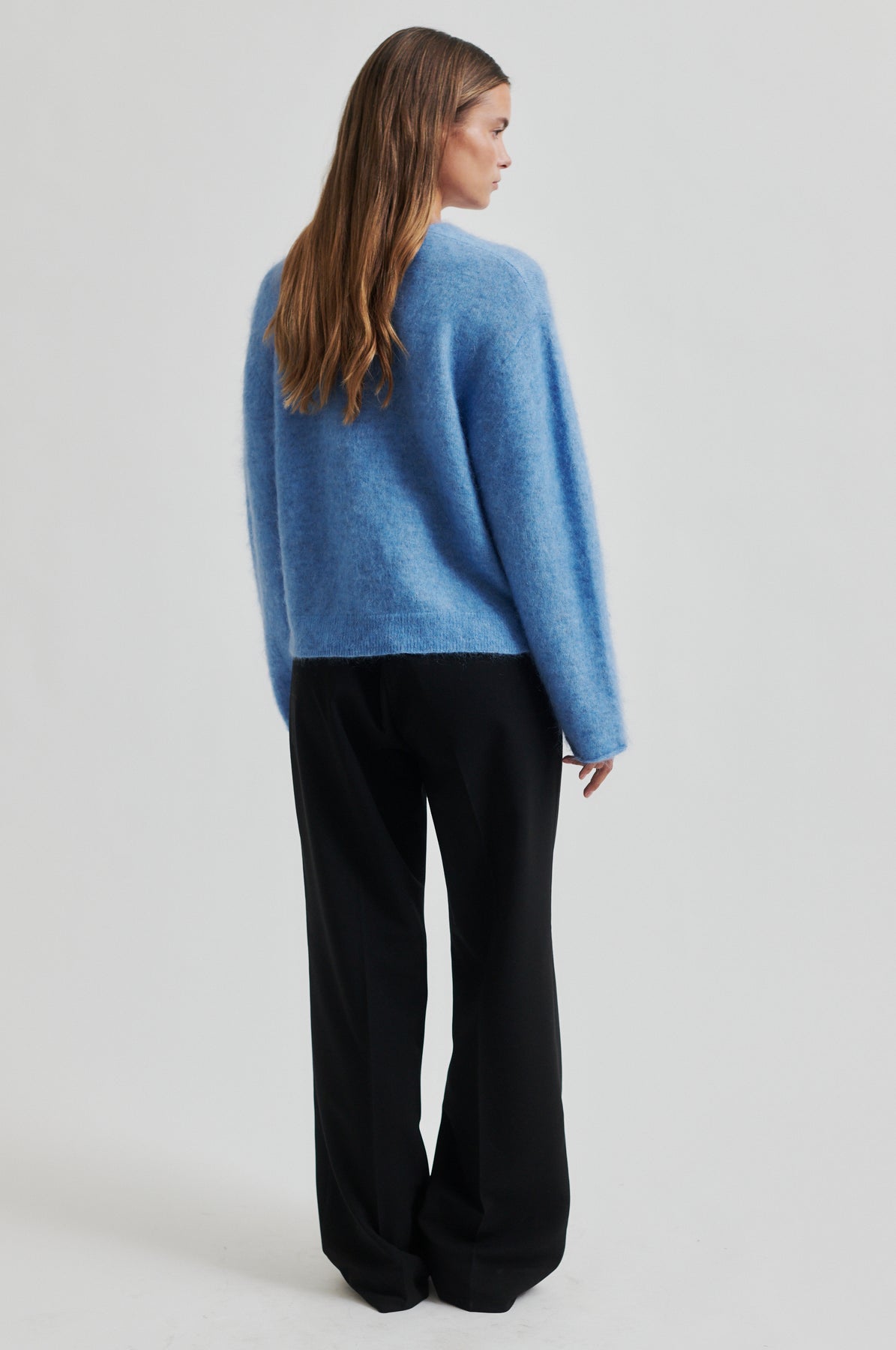 Camryn Knit V-Neck - Marina