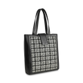 Lola Shopper Tweed Mix - Black W/Black+Offwhite