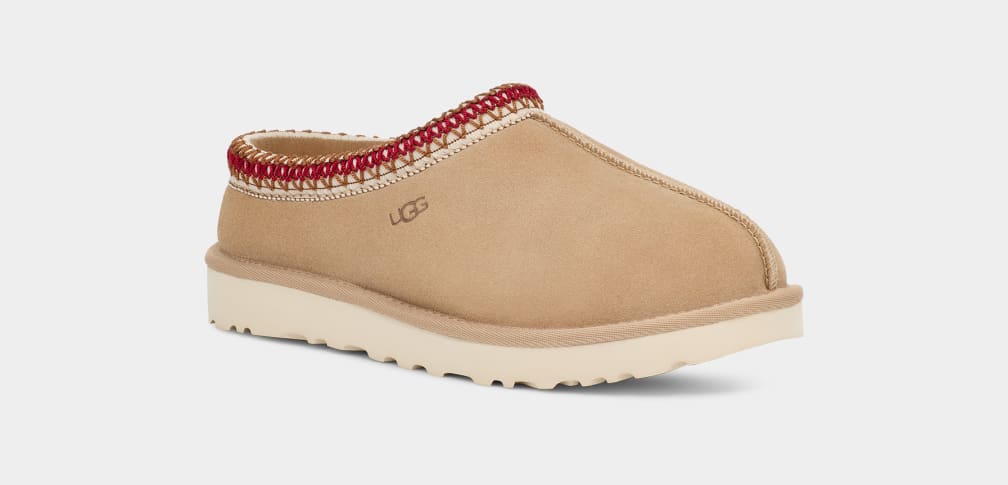 UGG W Tasman - Sand/Dark Cherry