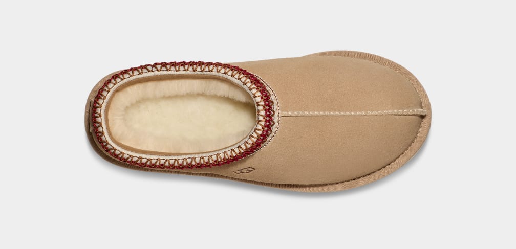 UGG W Tasman - Sand/Dark Cherry
