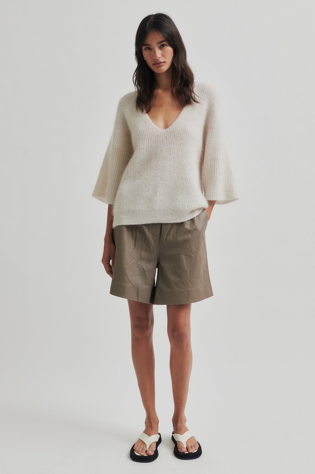 Andrea Knit SS - Pumice Stone