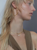 Peblinge Necklace - Guld