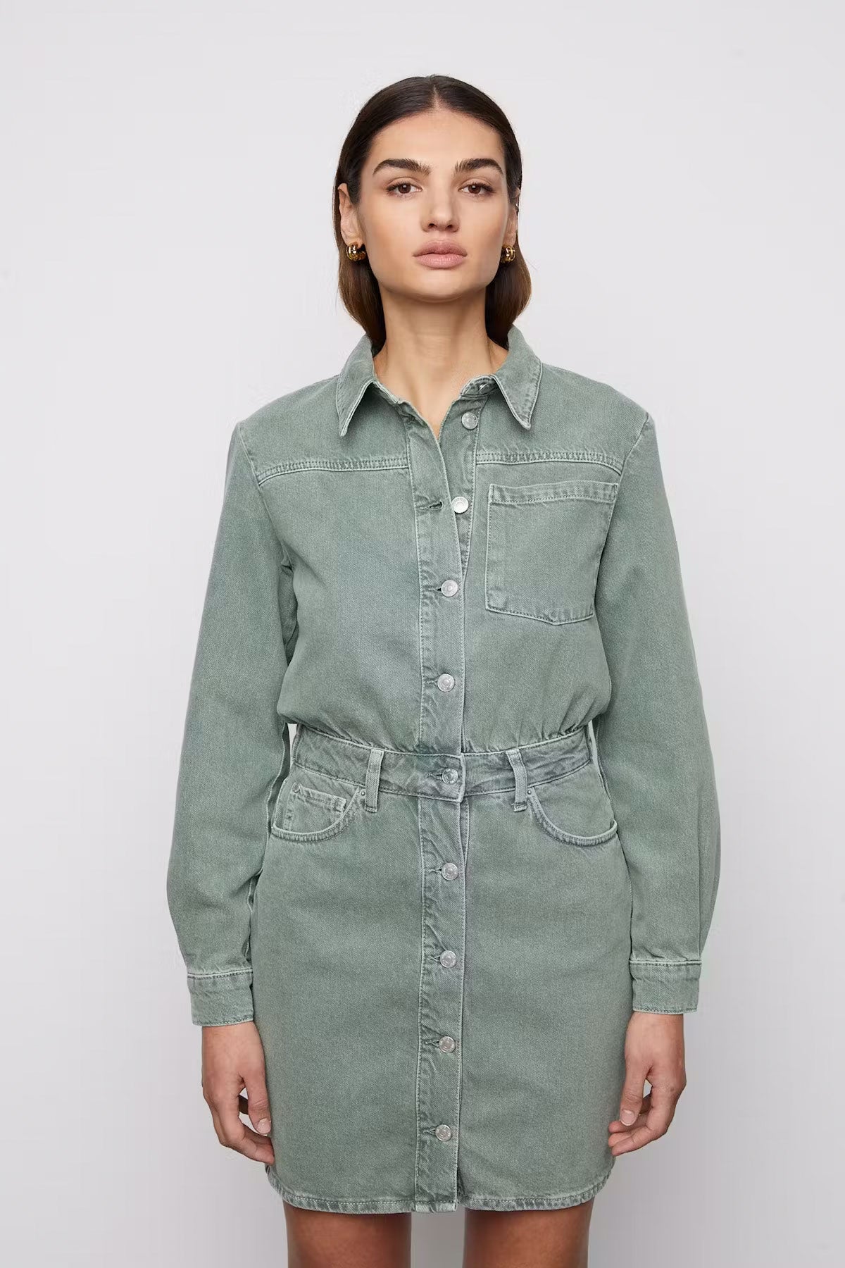 Lucienne Dress - Sea Green