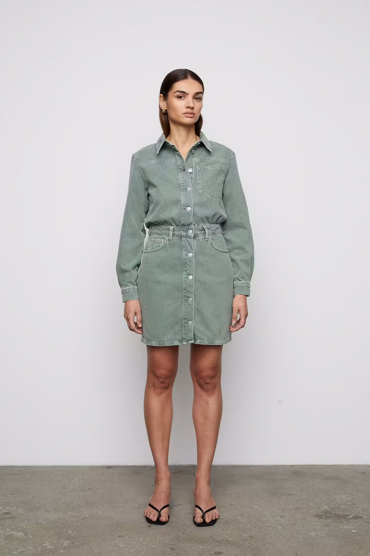 Lucienne Dress - Sea Green