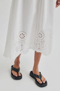 Althea Dress - Vit