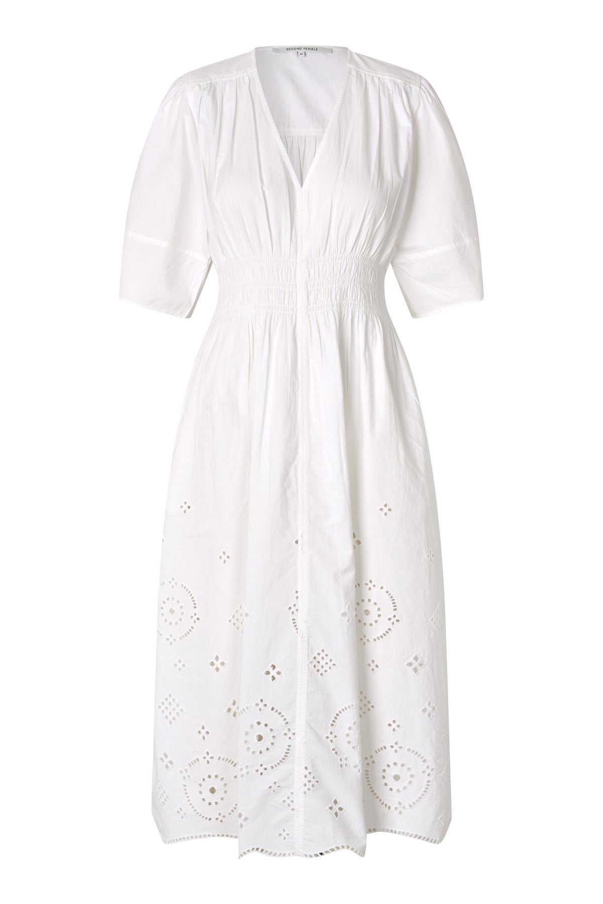 Althea Dress - Vit