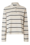 Lovella Striped Polo LL Tee - Summer Sand