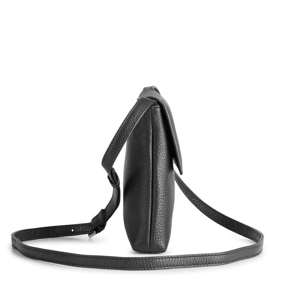 Ravea Phone Bag Grain - Black