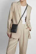 Ravea Phone Bag Grain - Black