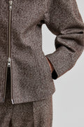 Arbor Fitted Jacket - Chocolate Plum