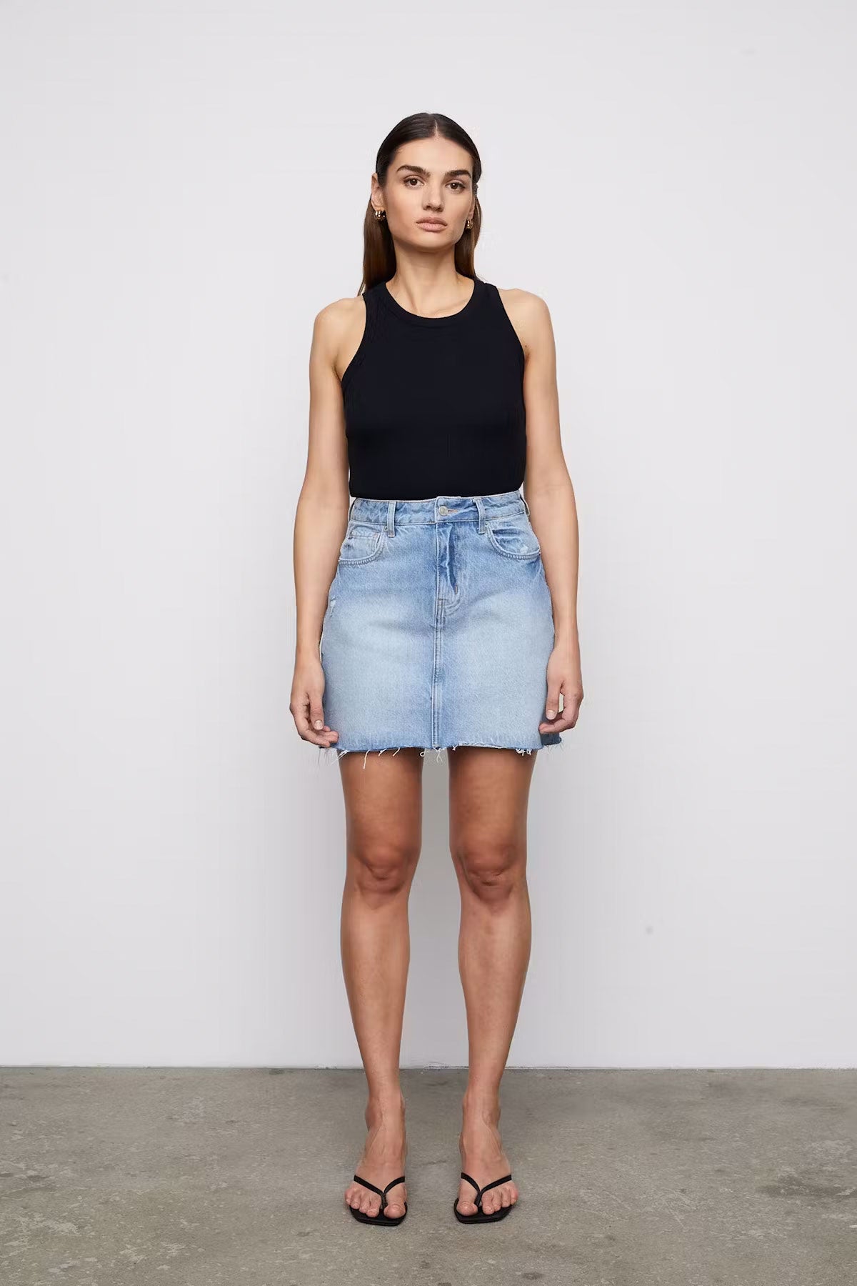 Jamie Skirt - Light Blue