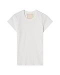Valeria Rib Tee - Natural White