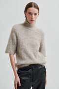 Karla Knit Ss - Pumice Stone