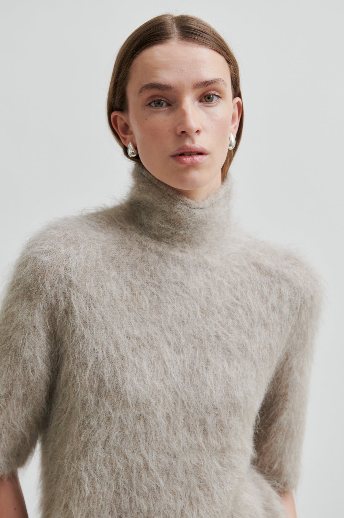Karla Knit Ss - Pumice Stone