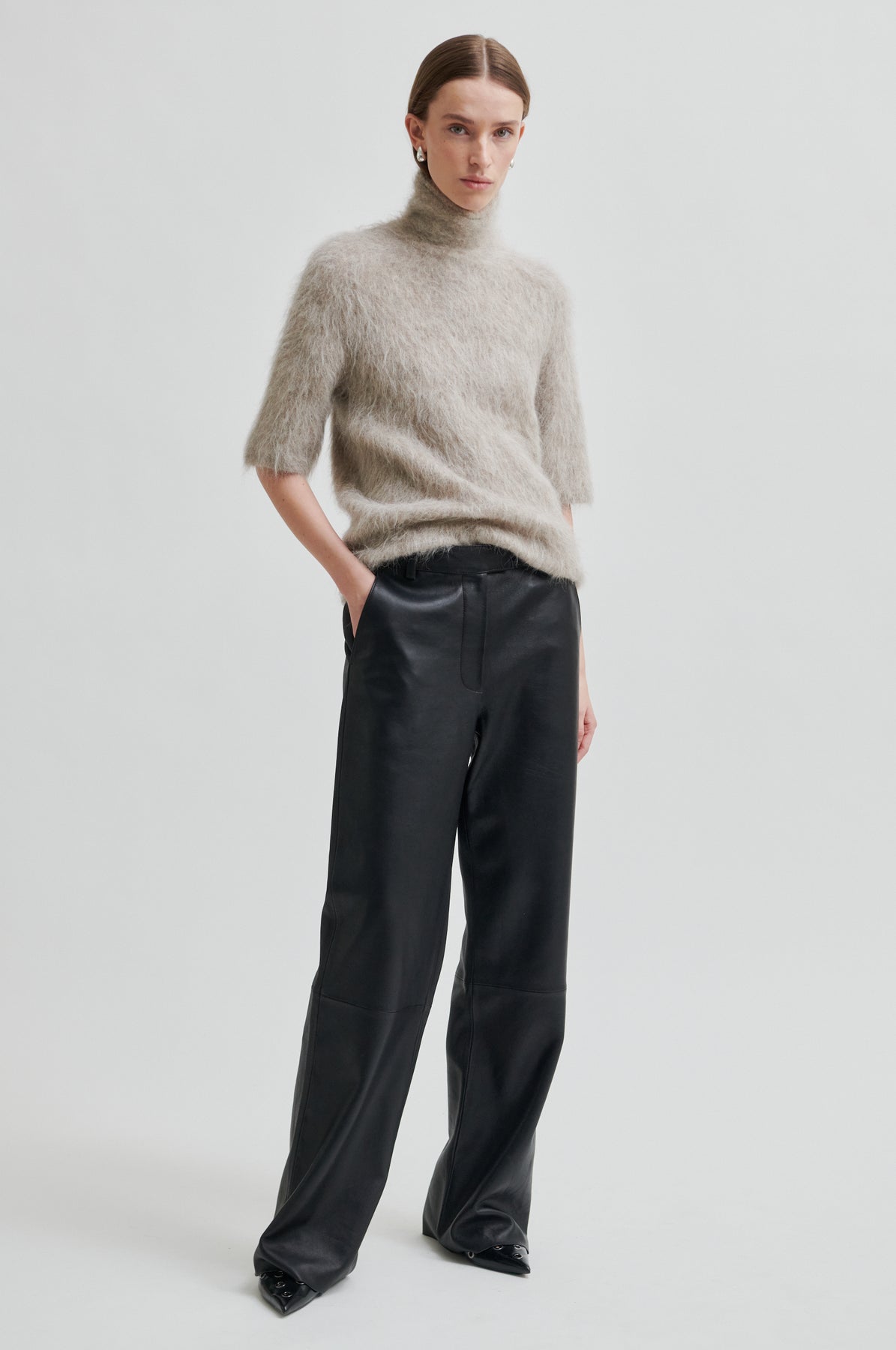 Karla Knit Ss - Pumice Stone