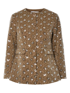 Yassoller Ls Blazer - Taupe Grey