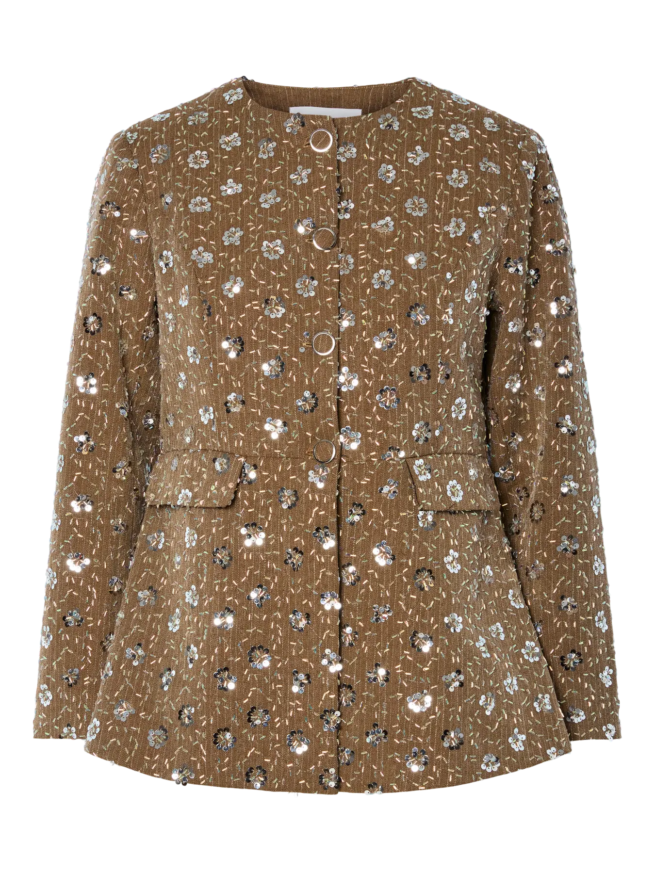 Yassoller Ls Blazer - Taupe Grey