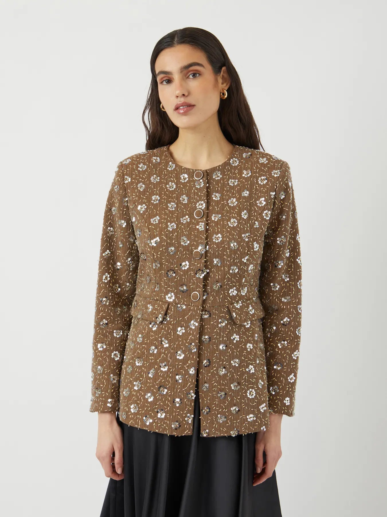 Yassoller Ls Blazer - Taupe Grey