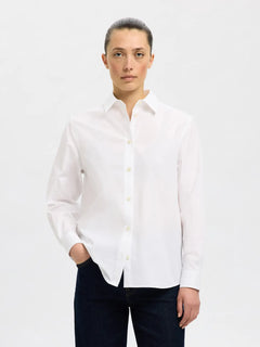 Ester Ls Relaxed Shirt - Bright White