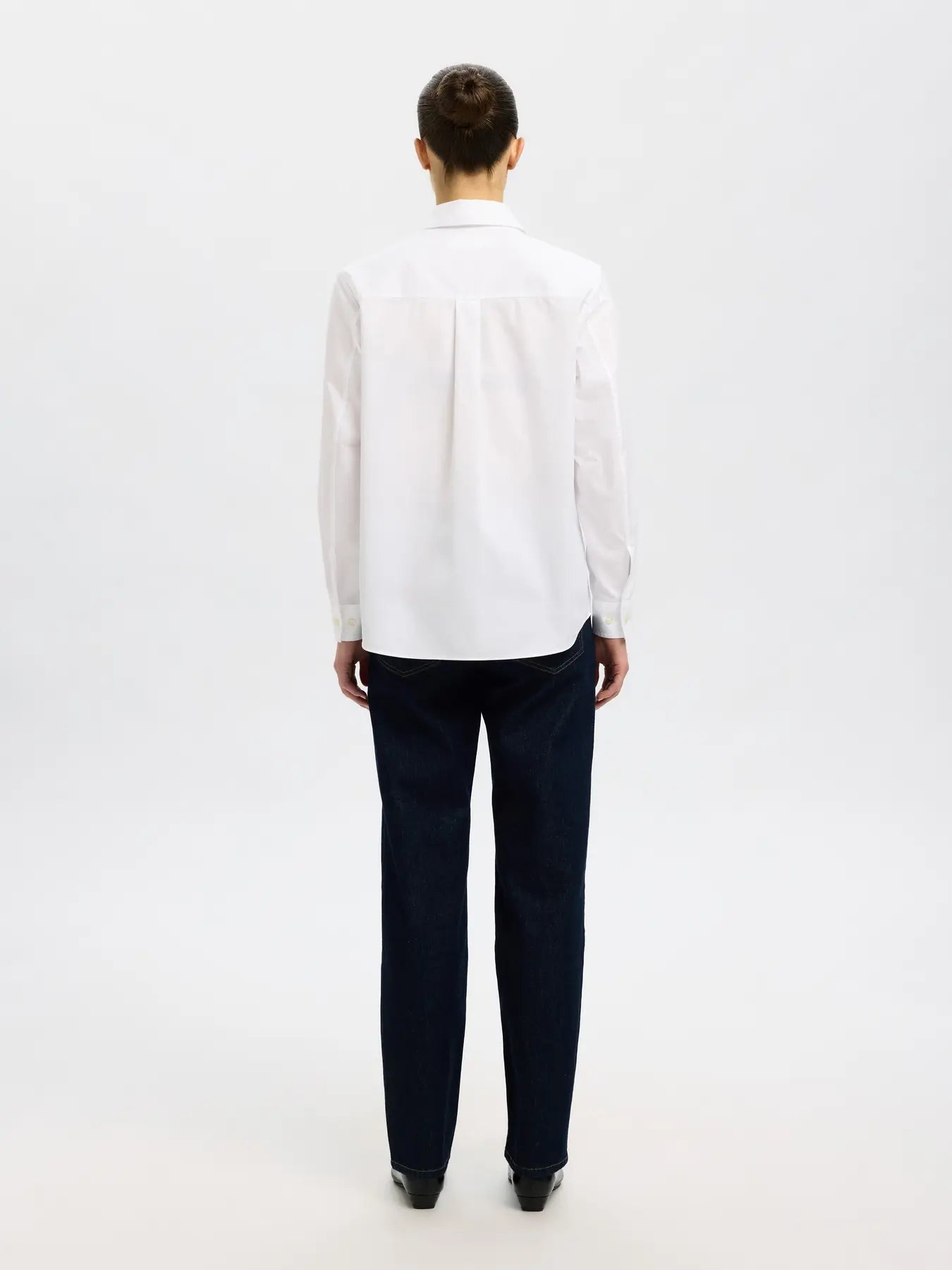 Ester LS Relaxed Shirt - Bright White