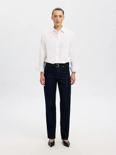 Ester Ls Relaxed Shirt - Bright White